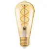 Image de Osram Ampoule LED vintage 1906, culot E27, Transparent, 2 000 K, 4 W, remplacement pour ampoule 28 W [Classe énergétique G], 1 Unité