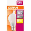 Image de OSRAM HOMELIGHTING 4058075114913 LED CEE E (A - G) B22d forme de poire 6.5 W = 60 W blanc chaud (Ø x L) 60.0 mm x 104.0 mm 1 pc(s)