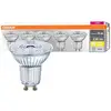 Image de OSRAM HOMELIGHTING 4058075157941 LED CEE F (A - G) GU10 réflecteur 2.6 W = 35 W blanc chaud (Ø x H) 50 mm x 50 mm 5 pc(s)