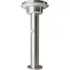 Image de LEDVANCE Lampadaire solaire à double cercle Endura Style, acier inoxydable, 6 W, acier, taille unique