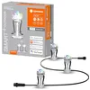 Image de LEDVANCE Lumière de jardin LED intelligente avec technologie WiFi, pack d'extension avec 3 points LED pour l'extérieur, couleurs RVB modifiables, compatible avec Google et Alexa, SMART+ WIFI GARDEN