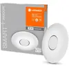 Image de LEDVANCE Applique et plafonnier LED intelligents pour une utilisation en intérieur avec technologie WiFi, couleur de la lumière variable(3000K-6500K), blanc, 41cm,compatible avec Google et Alexa,ORBIS