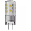 Image de Osram Lampe LED PIN dimmable avec culot GY6.35, blanc chaud (2700K), 320 lumens, verre clair, paquet individuel (Lot de 2)