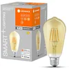 Image de LEDVANCE Lampe LED intelligente avec technologie WiFi, E27-base, verre doré ,Blanc chaud (2400K), 680 Lumen, Remplacement de la traditionnelle 53W-Ampoules 1-Pack
