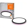 Image de LEDVANCE Dalle LED SMART+ ORBIS WiFi, noir, 19W, 1790lm, 235mm, blanc réglable (2700K-6500K), cadre avec lumière de couleur RVB, dimmable, contrôlable par application, compatible Amazon, Google, etc.