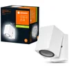 Image de LEDVANCE Applique d'extérieur ENDURA Classic Cube ADJ WALL, blanc, culot GU10 (max 35W), peut être équipée d'une lampe normale ou intelligente, tête orientable, protection IP44
