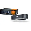 Image de LEDVANCE Petite applique solaire ENDURA Style Oval, lumière blanc chaud 3000K, capteur intégré, utilisable sans alimentation, longue autonomie : 30 fois 60 secondes en mode PIR, protection IP44, noir