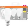 Image de OSRAM HOMELIGHTING 4058075819511 LED CEE F (A - G) B22d forme de poire 8.5 W = 60 W blanc chaud (Ø x L) 60 mm x 107 mm 4 pc(s)