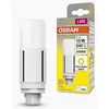 Image de Osram Dulux LED D13 VT EM, G24D, 5,5W, 640LM, 3000K, couleur de lumière blanche chaude, adaptée aux applications verticales grâce à l'angle de faisceau de 300 degrés, durée de vie longue