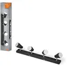 Image de LEDVANCE LED SPOT PEAR PELIR PLAGE DE CLUSION 600 mm, noir, 17,2W, 840LM, offre une lumière dirigée avec une couleur de lumière blanche chaude, avec des projecteurs GU10 flexibles IP20, 2700k