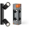 Image de LEDVANCE LED Spot Octagon 2X3.4W 927 GU10 BKLEDV, 6.8 W, Black