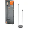 Image de LEDVANCE Lampadaire décoratif avec 2x douilles E27,deux supports (hauteur 78cm et 110cm),gris foncé, avec câble d'alimentation de 1,8m,ampoule LED OSRAM 1906 parfaitement adaptée disponible séparément