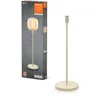 Image de LEDVANCE Lampadaire décoratif avec douille E27, support court (hauteur 78cm), beige, avec câble d'alimentation de 1,8m, ampoule LED OSRAM 1906 parfaitement adaptée vendue séparément