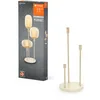 Image de LEDVANCE Lampadaire décoratif avec 3x douilles E27,trois supports (hauteur 36cm,59cm et 78cm),beige, avec câble d'alimentation de 1,8m,ampoule LED OSRAM 1906 parfaitement adaptée disponible séparément