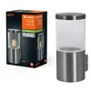 Image de LEDVANCE Lampe d’extérieur ENDURA CLASSIC EBRO WALL, applique murale, acier inoxydable, installation facile et rapide, classe de protection IP44, utilisation flexible en extérieur