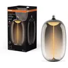 Image de Osram Vintage 1906 Big Elipse Oval est une à intensité variaben plastique avec un filament en forme d'ellipse. Il offre 12 W pour 300 lm,E27, design fumé, diamètre 200 mm, CRI 80, 1800 K.