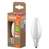 Image de Osram de forme Edison classique, avec filament LED décoratif, classe d'efficacité énergétique A, E27, 2,2 W, 470 lm, 4000 K, blanc froid. Sans échauffement, 100% d'éclairage immédiat.