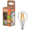 Image de Osram en forme de globe classique, avec filament LED décoratif, classe d'efficacité énergétique A, E27, 2,2 W, 470 lm, 4000 K, blanc froid. Sans échauffement, 100% d'éclairage immédiat.