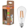 Image de Osram en forme de globe classique, avec filament LED décoratif, classe d'efficacité énergétique A, E27, 2,2 W, 470 lm, 4000 K, blanc froid. Sans échauffement, 100% d'éclairage immédiat.