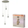 Image de Osram Suspension Decor Needle Plate 4xE27, beige, acier, effet vintage, optique haute qualité, IP20