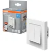 Image de OSRAM Interrupteur mural SMART+ WiFi Matter, 2 canaux, 16AX, IP20, blanc, interrupteur relais, encastré, 27 mm