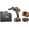 Image de AEG - Perceuse à Percussion 18V BSB 18C2 BL   Brushless, 2 batterie 4Ah et chargeur, Couple 65 Nm, Mandrin 13 mm, 2 Vitesses   Perçage et Vissage Puissant Bois, Béton, Métal