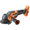 Image de AEG - Meuleuse 115 mm 18V BRUSHLESS "full security", 9000 tr/min, poignée antivibrations, interrupteur "homme mort", démarrage progressif, frein de disque (sans batt. ni chargeur) - BEWS18-115BLPX2-0
