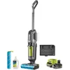 Image de RYOBI Aspirateur Laveur Balai 3-en-1 Brushless 18V One+    Aspire, Lave et sèche Les sols durs   Kit avec Batterie 4,0 Ah et Chargeur   RHFC18BL-1X40GL