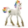 Image de Schleich BAYALA | Poulain Licorne Arc-en-Ciel 70727 | Figurines fantastiques et fidèles aux détails | idée Cadeau pour Filles et garçons | Figurines à Collectionner dès 5 Ans | 8 × 3 × 9 cm