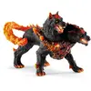 Image de Schleich ELDRADOR Creatures | Cerbère 42451 | Figurine créature ELDRADOR avec détails de Lave | Cadeau Parfait pour Filles et garçons | Jouet dès 7 Ans | 14 x 7 x 10 cm
