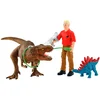 Image de Schleich Attaque De Tyrannosaure Rex Dinosaurs