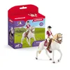 Image de Schleich 42540 Horse Club - Cavalière Sofia et Blossom, Coffret avec 10 éléments Inclus Dont 1 Cheval andalou et sa cavalière, Coffret Figurines pour Enfants de 5 Ans et Plus