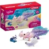 Image de schleich BAYALA | Axolotl Maman et Bébés 42628 | Figurines détaillées et féeriques | idée Cadeau Magique pour Filles et garçons | Set de Collection de 3 pièces | Jouet dès 5 Ans