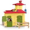 Image de Schleich Figure Farm World Playset Pony Box With Iceland Pony Stallion