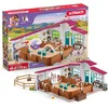 Image de Schleich Horse Club | Grand Manège Equestre Peppertree 42639 | avec Obstacles, Paddock et de Nombreux Accessoires | Cadeau et Jouet Cheval pour Enfants dès 5 Ans | Set de 179 pièces