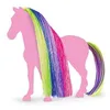 Image de Schleich 42654 Crinière & Queue   Arc-en-Ciel Sofia's Beauties, dès 4 Ans, Horse Club Sofia's Beauties - Accessoire, 2 x 13 x 16 cm