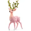 Image de Schleich BAYALA | Cerf Magique 70793 | Figurine fidèle aux détails avec Joli Visage Peint | idée Cadeau pour Filles et garçons | Figurine de Collection | dès 5 Ans | 9 x 6 x 14 cm