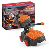 Image de Schleich 42668 Crashmobile de Lave avec Mini Creature, dès 7 Ans, ELDRADOR Creatures - Coffret, 17 pièces