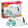Image de Schleich Wild Life | Plaisir en Famille avec Les Pingouins 42661 | Coffret avec 3 Pingouins, 2 Poissons, Colline, oeuf et Nombreuses Fonctions | Jouet de Zoo | Figurines dès 3 Ans | 14 pièces