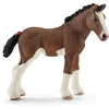 Image de Schleich Farm World | Poulain Clydesdale 13810 | Figurine d’Animal de Ferme Figurine réaliste et détaillée | Idée Cadeau pour Filles et garçons | Jouet Ferme dès 3 Ans | 3 x 9 x 8 cm