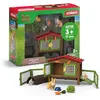 Image de Schleich Farm World | Clapier à Lapins 42728 | 17 pièces