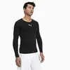 Image de PUMA Homme Liga Baselayer Tee Ls T Shirt, Puma Black, M EU