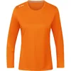 Image de JAKO - Course à Manches Longues 2.0, Femme, Orange Fluo, 42