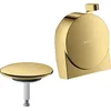 Image de hansgrohe Exafill S Set Complet de vidage pour baignoire standard et spéciale, aspect doré poli, 58117990