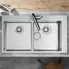 Image de hansgrohe S71 Évier de cuisine, 43303800, S711-F765
