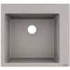 Image de hansgrohe S51 S510-F450 Evier encastré 450, gris béton, 43312380