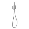 Image de AXOR Edge Set de douche avec raccord mural coudé et support, 2 jets, 46521000,
