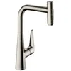 Image de hansgrohe Talis Select M51 Mitigeur de cuisine 300, avec douchette extractible 2 jets, sBox, aspect acier inox, 73867800