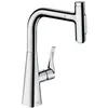 Image de hansgrohe Metris Select M71 Mitigeur de cuisine 240, avec douchette extractible 2 jets, sBox, chromé, 73817000