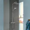 Image de hansgrohe Croma E Colonne de douche en applique avec mitigeur thermostatique, 27630000,